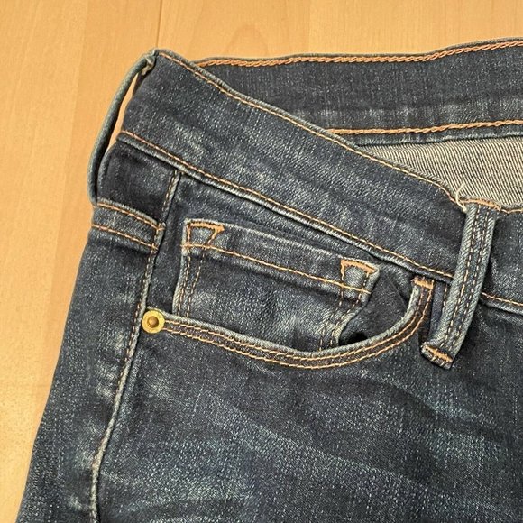 FRAME Le Skinny de Jeanne Denim Dark Wash Jeans 27 - Picture 9 of 10